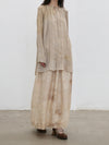 Mutedance 25 Spring/Summer Printed Skirt MD-MD25SS134-SAND(MD25SS131)